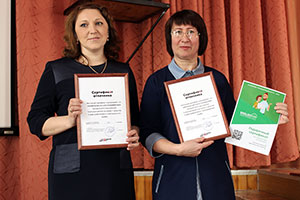 Оксана Паламодова и Светлана Вирячева