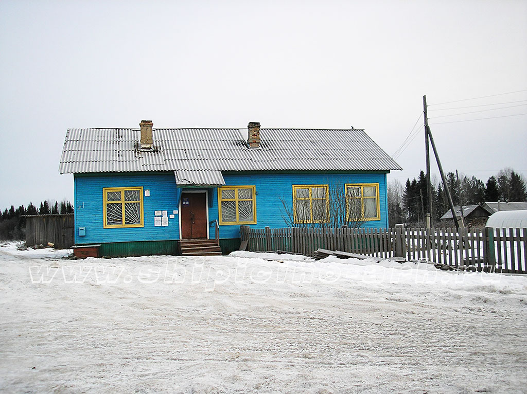 Магазин в деревне Большой Уртомаж.